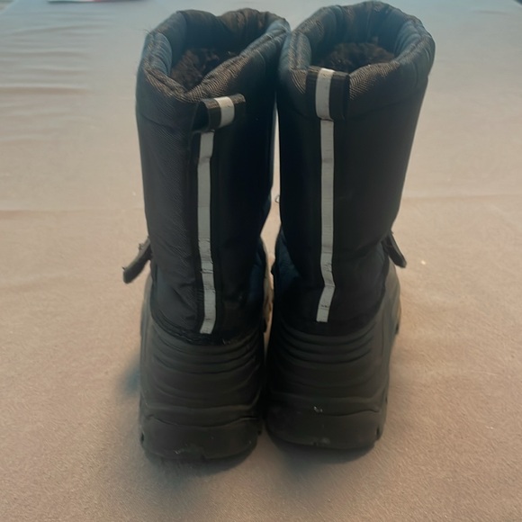 Merence Toddler Black Heavy Rain Snow Boots - Picture 8 of 17